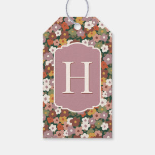 Festive Fall Flower Gift Tags
