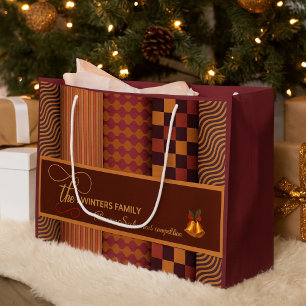 Festive Family Christmas Gift Bag