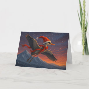 Festive. Feathered. Fabulous. Holiday Card