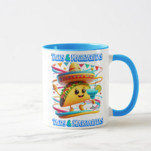 Festive Fiesta Flavours tacos and margaritas Mug