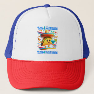 Festive Fiesta Flavours tacos and margaritas Trucker Hat
