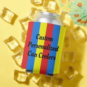 Festive Fiesta Personalised Can Cooler Koozie