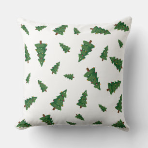 Festive Fir – Christmas Tree Pattern Cushion