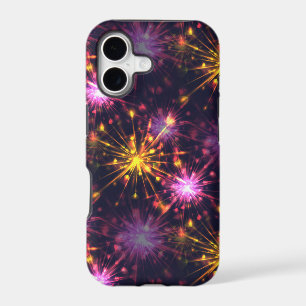 Festive fireworks of hearts