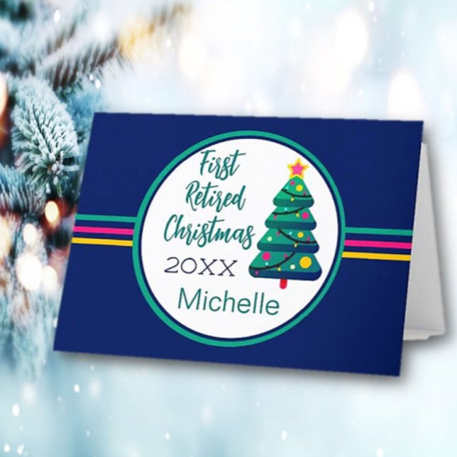 Festive, First Retired Christmas  Card (Creator Uploaded)
