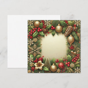 Festive Florals Card