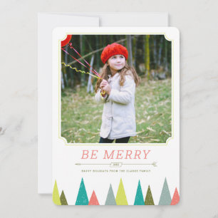 Festive Forest Holiday Photo Cards