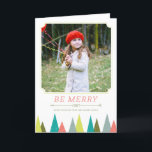 Festive Forest Holiday Photo Greeting Cards<br><div class="desc">All photography is displayed as a sample only and is not for resale. This product is only intended to be purchased once sample photos are replaced with your own images.</div>