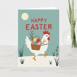 Festive Fowl Delivery Card