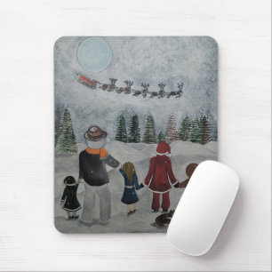 Festive Friends Painting by Alfred Fox Mouse Pad