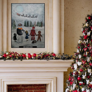 Festive Friends Painting by Alfred Fox Poster