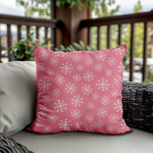 Festive Frosty Winterland Pink Christmas Decor