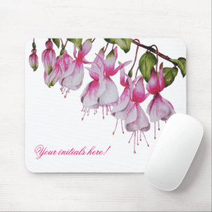 'Festive Fuchsias' on a Mouse Pad
