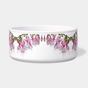 'Festive Fuchsias' on a Salad Bowl