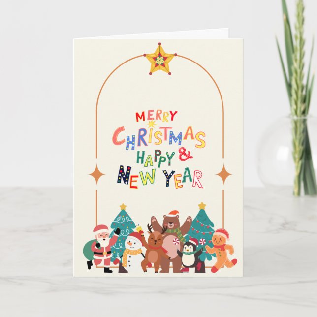 Festive Fun Christmas Card (Front)