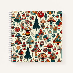 Festive Fungi Notebook