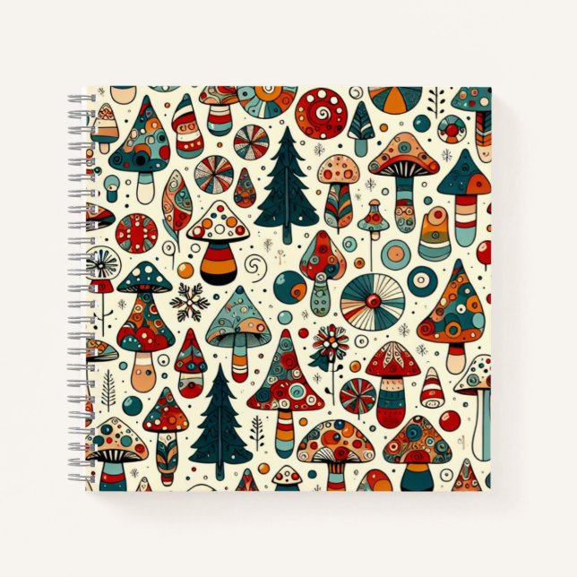 Festive Fungi Notebook (Front)
