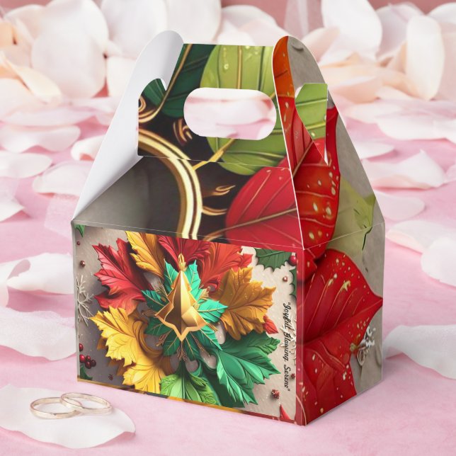 "Festive Fusion" Favour Box (Wedding)