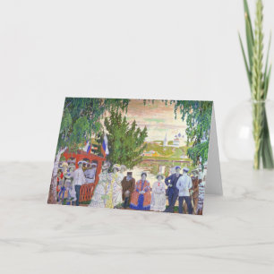 Festive Gathering, 1910 Holiday Card