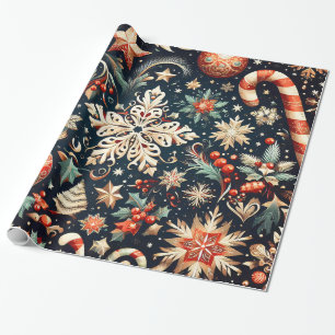 Festive Gift Wraps mod.03 Wrapping Paper