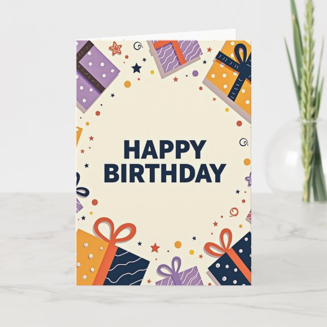Festive Gifts Card (Front)