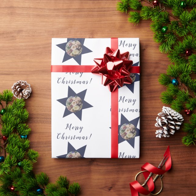 🎄 Festive Gifts with Custom Merry Christmas  Wrapping Paper (Holiday Gift)