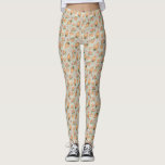 Festive Gingerbread House Pattern Mint Christmas Leggings<br><div class="desc">Add a festive accent to your outfit with these holiday leggings. They feature a watercolour Christmas pattern of a festive gingerbread house decorated with candy canes,  peppermints,  candies,  and more. These Christmas leggings will be perfect as a Christmas gift. Matching items are available.</div>