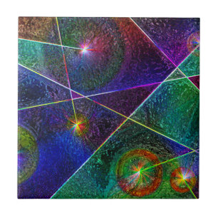 Festive Glow Ceramic Tile