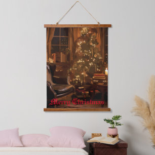 Festive Glow Hanging Tapestry