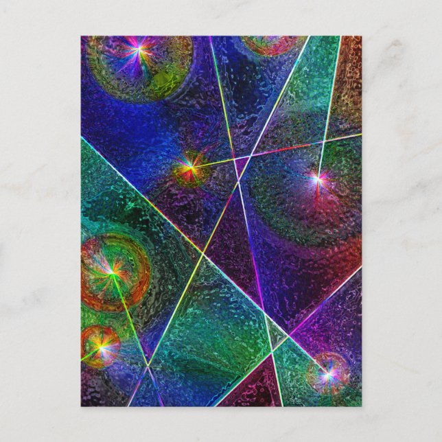 Festive Glow Postcard (Front)