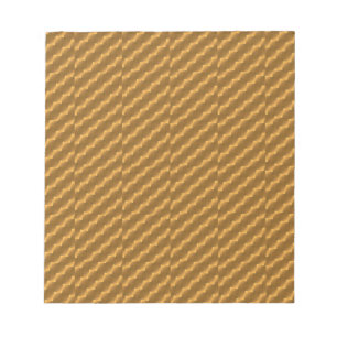 Festive, golden pattern notepad