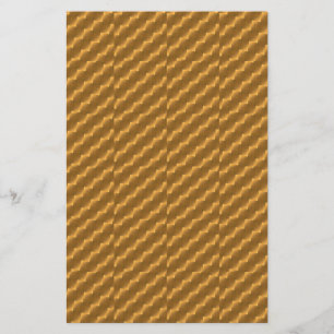 Festive, golden pattern stationery