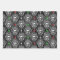 Festive Gothic Skull Christmas Wrapping Paper