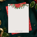 Festive Greenery Foliage Christmas Note Cards<br><div class="desc">Send warm wishes this season with our Festive Greenery Foliage Christmas Note Cards. Designed with elegant holiday greenery,  these versatile cards are perfect for thank you notes,  personal messages,  or thoughtful greetings. A stylish way to share your holiday cheer.</div>