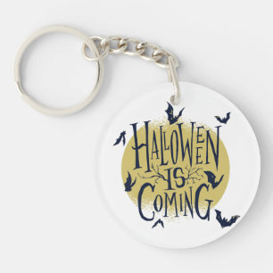 Festive Halloween Collection - Halloween is Coming Key Ring