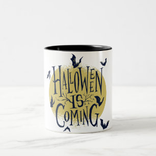 Festive Halloween Collection - Halloween is Coming Two-Tone Coffee Mug