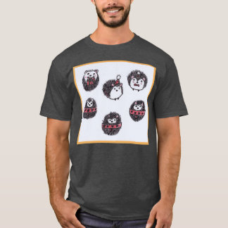 Festive Hedgehogs T-Shirt