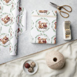 Festive Highland Cow Farm Animals Merry Christmas Wrapping Paper<br><div class="desc">Wrap your gifts in a delightful touch of the countryside with our Highland Cow Christmas Wrapping Paper. This festive paper brings a whimsical charm to your holiday celebrations, perfect for those who adore farm animal themes and farmhouse aesthetics. Features Charming Design: Featuring a majestic highland cow and three adorable calves,...</div>
