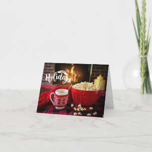 Festive Holiday Christmas Card