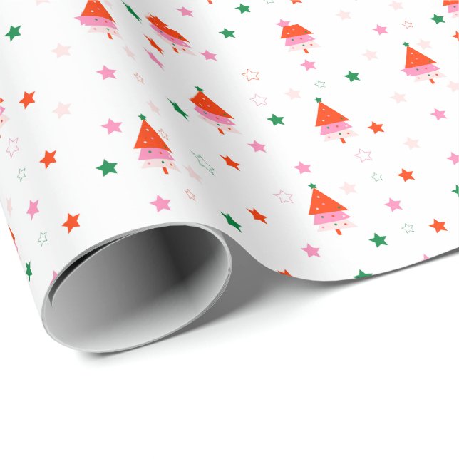 Festive Holiday Christmas Wrapping Paper (Roll Corner)