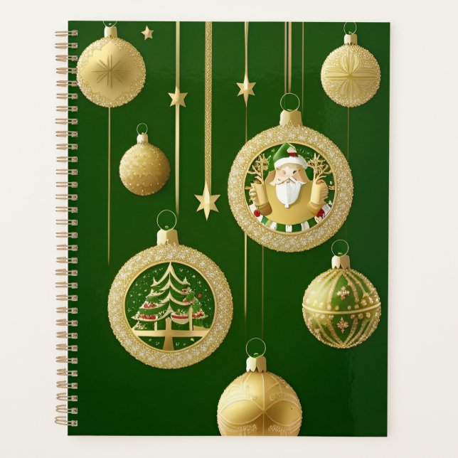 Festive Holiday Decorations Planner (Front)