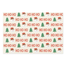 Festive Holiday Gift Wrap Sheets with Christmas