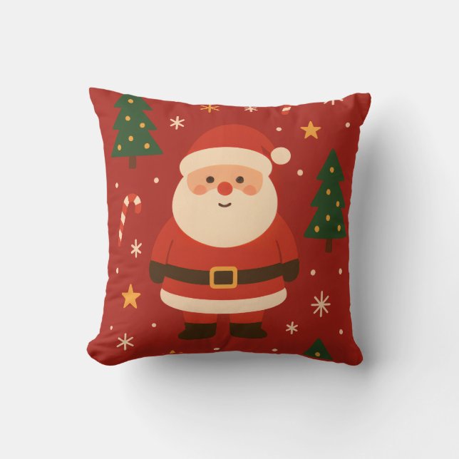 Festive Holiday Glow Cushion (Front)