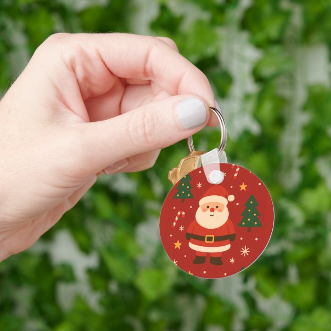 Festive Holiday Glow Key Ring (Hand)