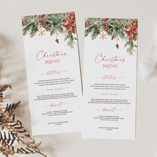 Festive Holiday Party Menu (Creator Uploaded)