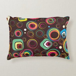 Festive holiday, seamless texture decorative cushion
