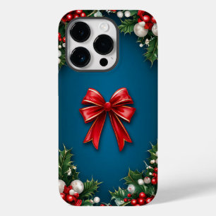 Festive, holiday-themed design Case-Mate iPhone 14 pro case