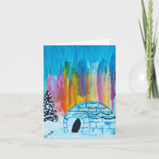 Festive Igloo Card