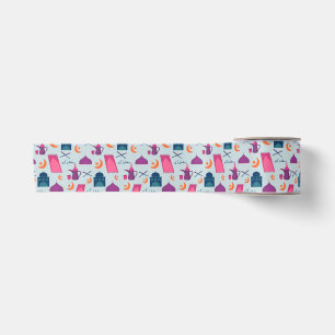 Festive Islamic Ramadan Design Satin Ribbon