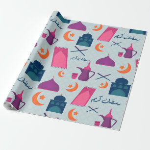 Festive Islamic Ramadan Design Wrapping Paper